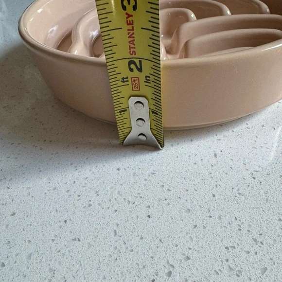 Bicopet Slow Feeder Pet Dog Ceramic Maze Non-Slip Silicone Rim Puzzle Heavy Duty - Picture 12 of 13